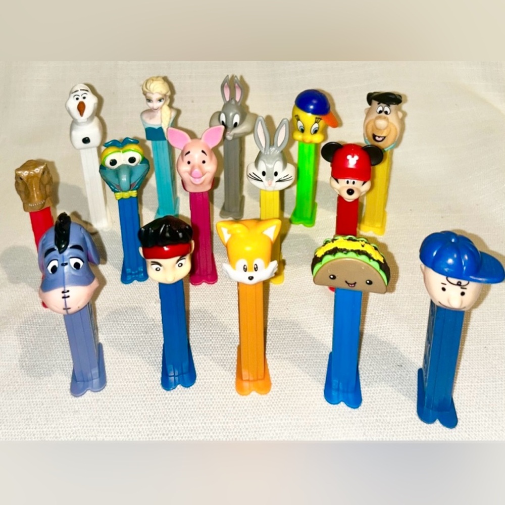 Mixed Pez Dispensers Lot